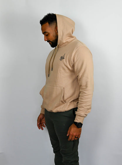 Cream Buteekh Logo Adult Unisex Hoodie