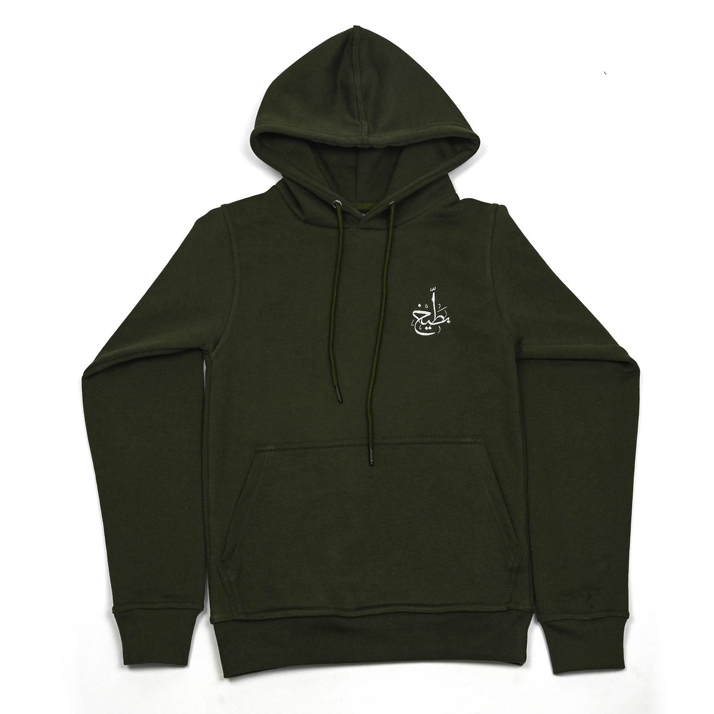 Olive Green Buteekh Logo Adult Unisex Hoodie